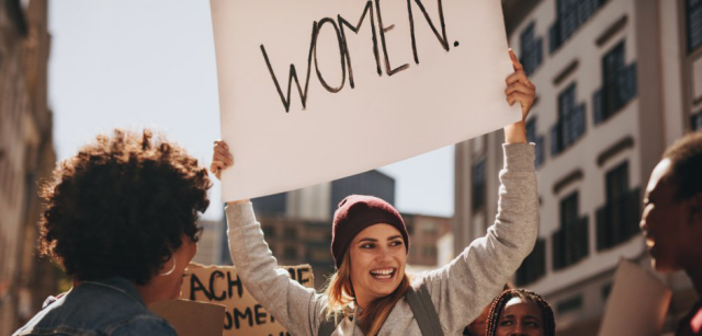 Weltfrauentag am 8.März lange Geschichte Protestbewegung gegen Diskriminierung für gleiche Rechte wie Männer