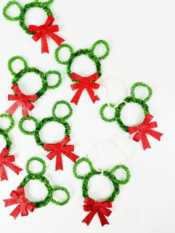 Basteln mit Pfeifenreinigern – 60 Bastelideen zum einfachen Nachmachen weihnachten basteln ideen kinder