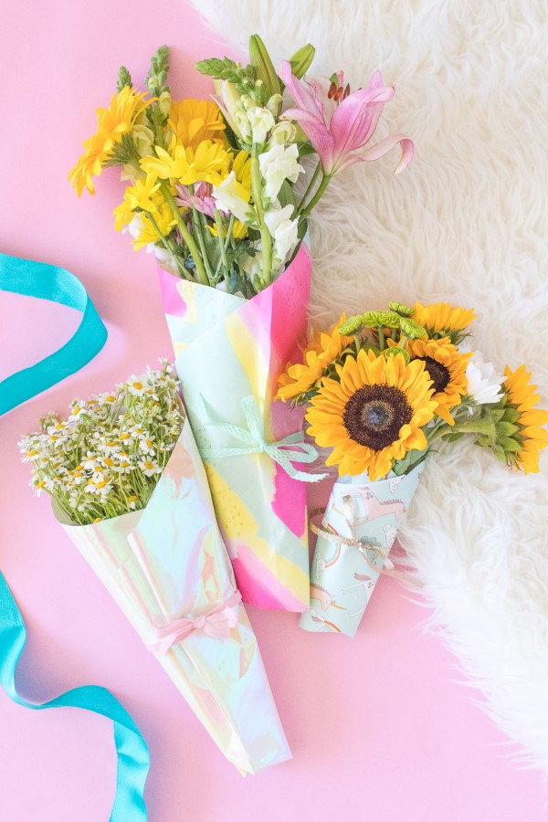 Blumenstrauß zum Muttertag selber binden – Die besten Blumenarten für Mama und Tipps hübsche blumen arrangements mutti