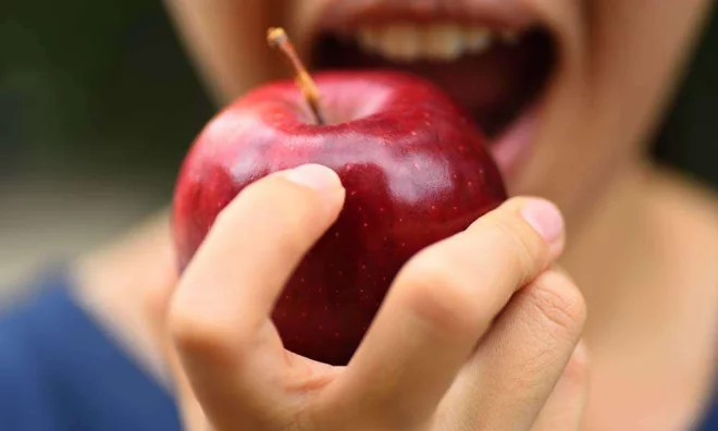 Obst essen gesund abnehmen jeden Tag einen Apfel essen und gesund bleiben