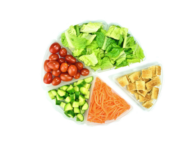 Regel sich gesund ernähren abnehmen frisches Gemüse 80 Prozent Kohlenhydrate 20 Prozent