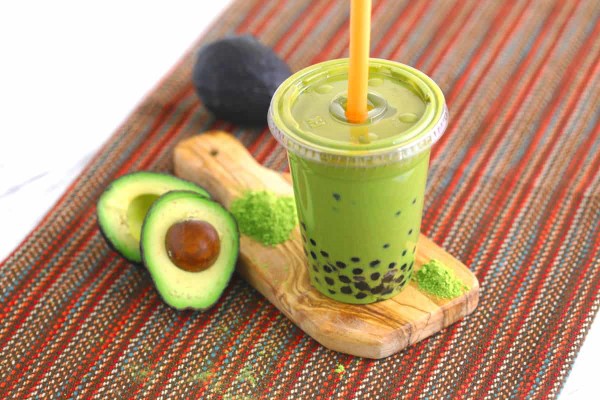 Trendiges Bubble Tea Rezept und köstliche Ideen zum Inspirieren avocado und grüner tee idee