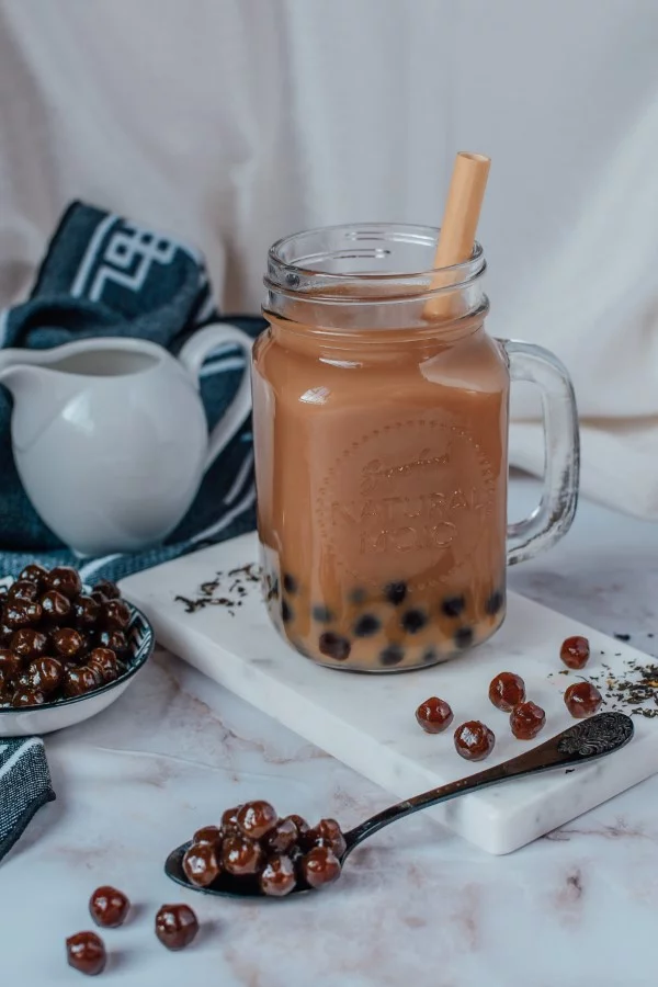 Trendiges Bubble Tea Rezept und köstliche Ideen zum Inspirieren kakao bubble idee