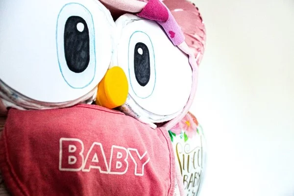 Windeleule basteln – Ideen und Anleitung für Ihre nächste Baby Shower Party baby windeltorte idee