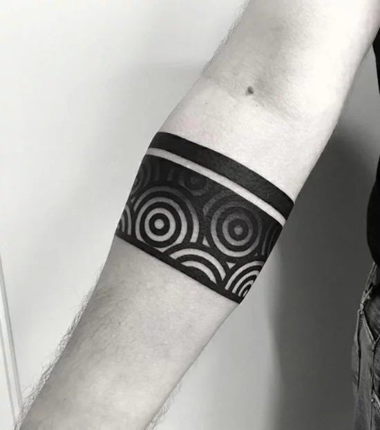maori männer armband tattoo ideen