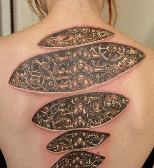 Für rücken tattoos frauen Ideen Tattoos