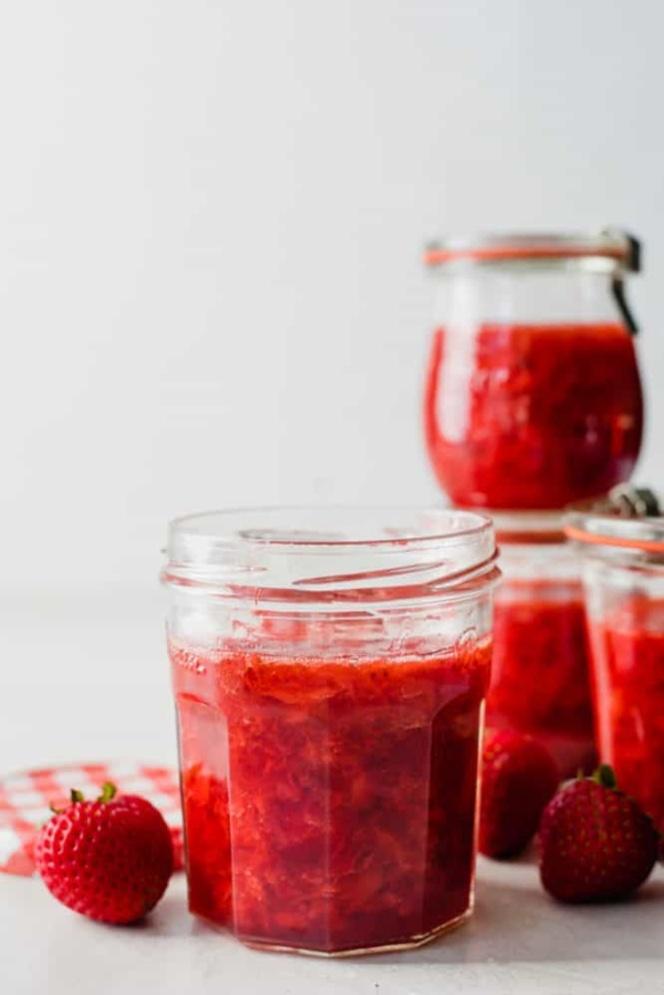 Erdbeermarmalade selber machen hausgemachte Marmalade