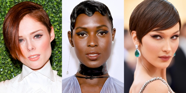 Frisuren für schmale Gesichter Haartrends 2021 Celebrities