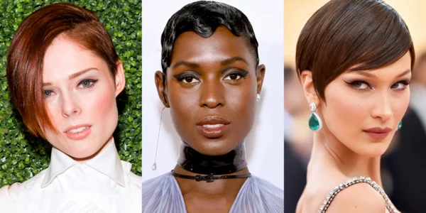 Bilder als Inspirationsquelle Frisuren für schmale Gesichter aktuelle Haartrends Celebrities