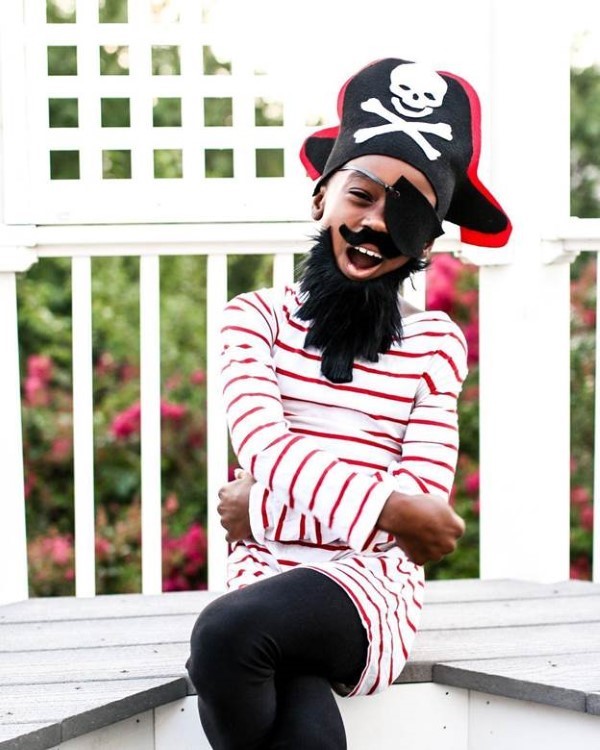 Piratenhut basteln mit Kindern – coole Ideen für Ihre nächste Kostümparty blackbeard kostüm originell