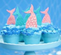 Meerjungfrau Torte und Muffins – 3 Rezepte und 55 kreative und leckere Inspirationen