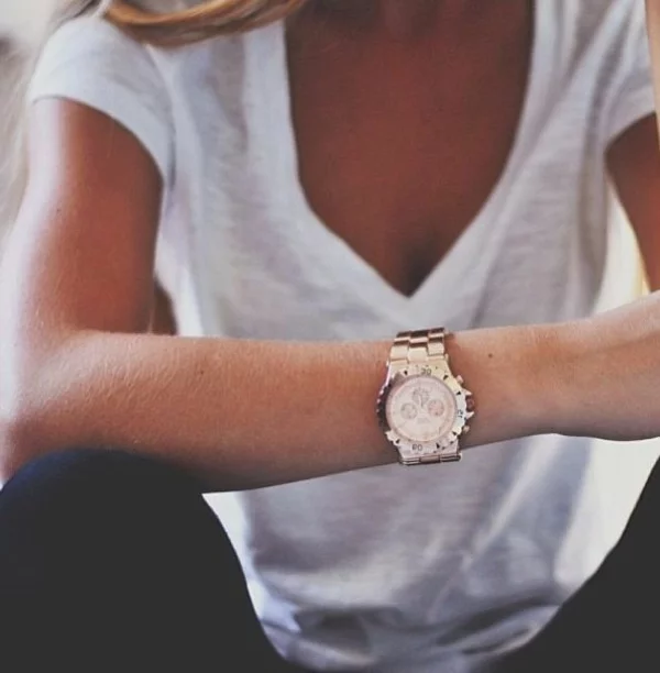 Armbanduhr tragen Damen Armbanduhr Scmuckstück