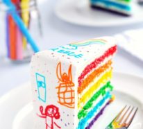 Farbenfrohe und köstliche Regenbogenkuchen Rezept Ideen
