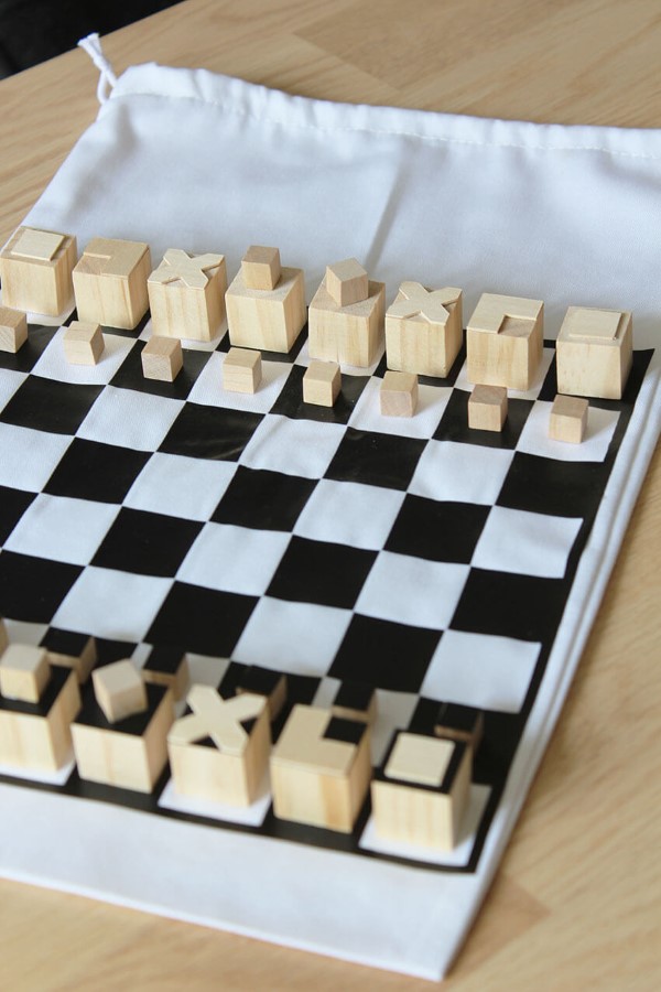 Kreative und interaktive Bastelideen gegen Langeweile für Groß und Klein schach diy brettspiel spiel