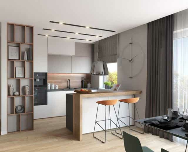 Offene Kuche Planen Vor Und Nachteile Sowie 40 Interessante Wohnkuche Ideen