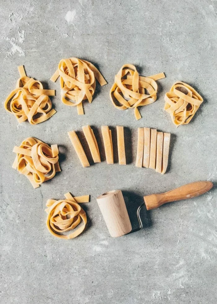 pasta selber machen flach