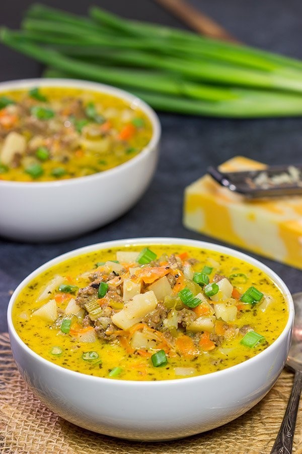 Cheeseburger Suppe – köstliches und gesundes Rezept für Fast Food Fans ...