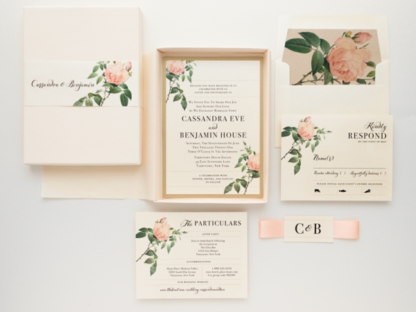Einladungskarten für Hochzeit schlichtes Design