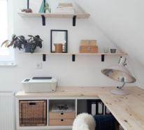 Gemütliches Heimbüro auf dem Dachboden – coole Gestaltungsideen für Romantiker