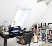 Gemütliches Heimbüro auf dem Dachboden – coole Gestaltungsideen für Romantiker