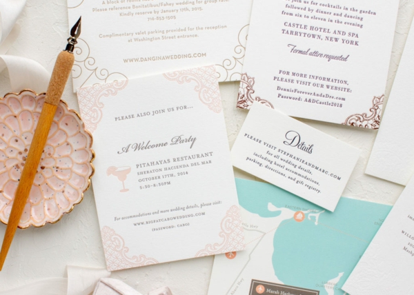 Ideen für Einladungskarten Hochzeit Text Richtlinien Gäste
