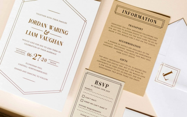Ideen für Einladungskarten Hochzeit Text schreiben Richtlinien
