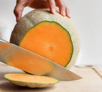 Melonen Desserts schmecken herrlich frisch und fruchtig an heißen Sommertagen