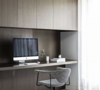 Minimalistisches Home-Office oder Ihr Platz für kreative Arbeit
