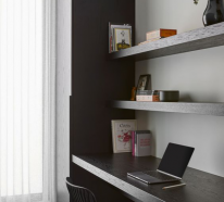 Minimalistisches Home-Office oder Ihr Platz für kreative Arbeit