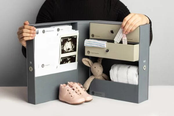 Erinnerungsbox Baby – Dinge, die darin nicht fehlen sollten, sowie weitere DIY Tipps design ideen grau kreativ