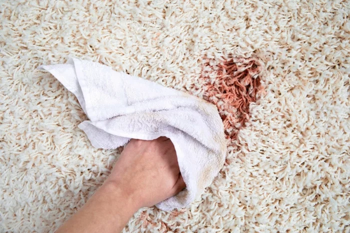 Teppich reinigen mit Rasierschaum tipps