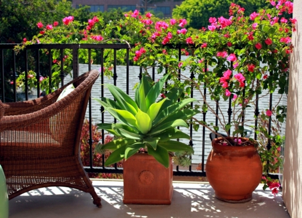 Balkon Sichtschutz Ideen für die Privatsphäre auf dem Balkon