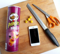 Pringles Dosen Basteleien – mehr als 50 Upcycling Ideen und Life Hacks