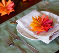 Origami Herbst Deko selber machen – Ideen und Anleitung nach japanischer Art