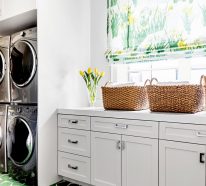 Praktische Tipps, wie man eine Waschküche einrichten kann