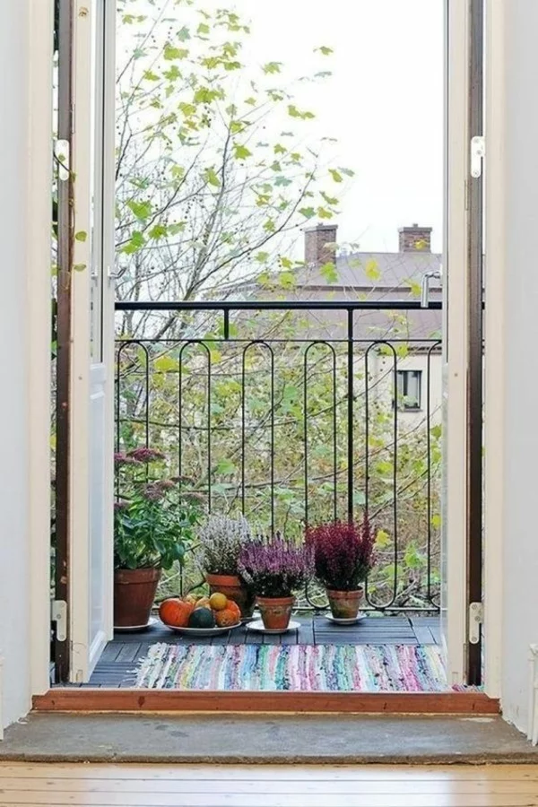 herbstbepflanzung balkon kreative dekoideen frische deko