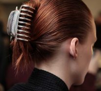 Frisuren mit Haarklammer – elegante Styling Ideen aus den 90er Jahren