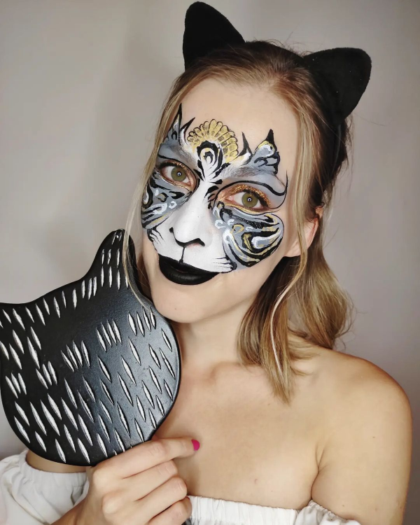 Halloween Makeup Ideen und Tipps für Ihr diesjähriges Kostüm katze kostüm halloween