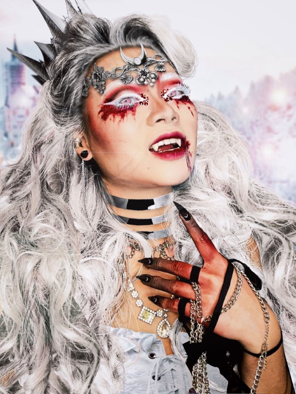 Halloween Makeup Ideen und Tipps für Ihr diesjähriges Kostüm vampir könnigin ideen