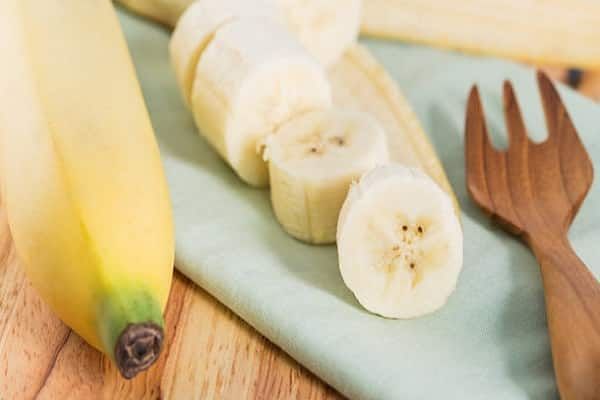 aufschneiden von bananen lagern