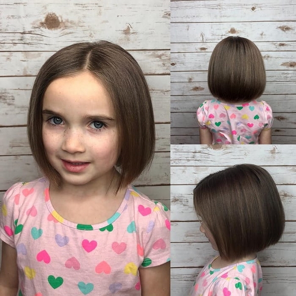 Bob Haarschnitten für kleine Mädchen