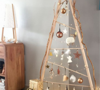 Kreative Ideen für einen DIY Christbaum auf wenig Platz
