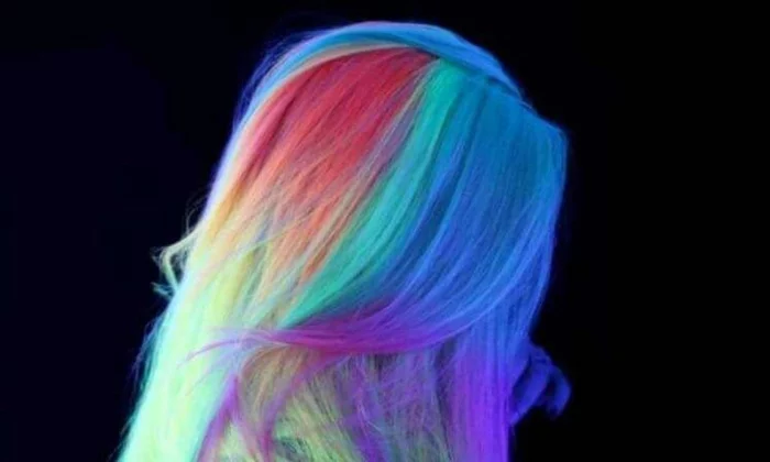 Haarfarben trends regenbogen 