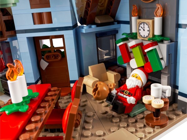 LEGO Weihnachten Sets 2021 – coole Geschenkideen für Kinder besuch weihnachtsmann schornstein