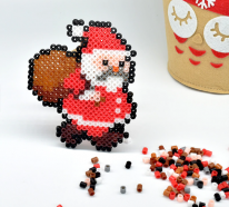 Mit Bügelperlen zu Weihnachten basteln – kinderleichte DIY Projekte mit Pixel Art