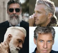 Frisuren für ältere Männer mit grauen Haaren – 10 frische Haarstyling-Ideen