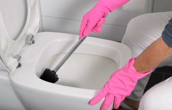 toilette reinigen wc schüssel sauber machen hausmittel