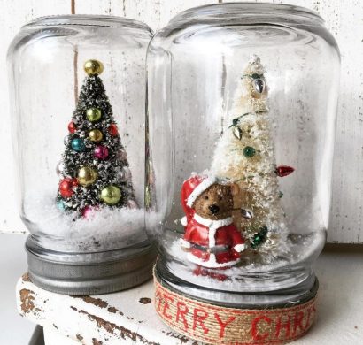 DIY Ideen für Weihnachtsdeko im Glas
