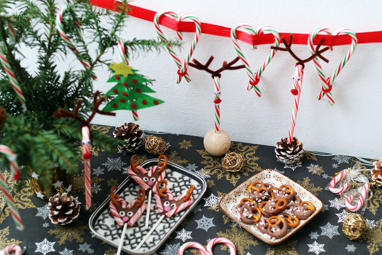 45 festliche Zuckerstangen Deko Ideen, die Weihnachten noch mehr