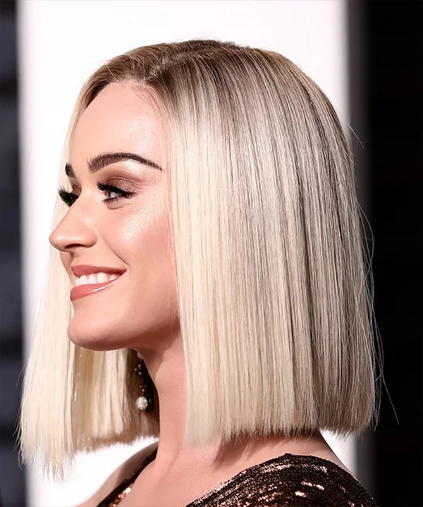 Berühmtheiten mit Platinblond Haaren Haarfarbe Katy Perry